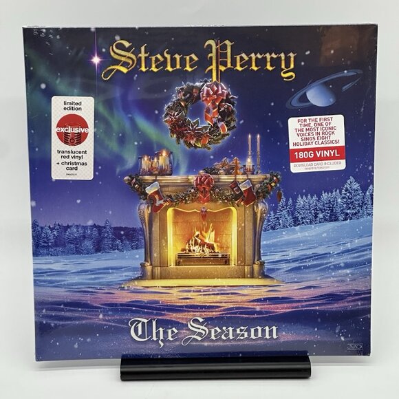 Steve Perry - The Season (Translucent Red LP Vinyl + Christmas Card) - New! - Picture 1 of 6